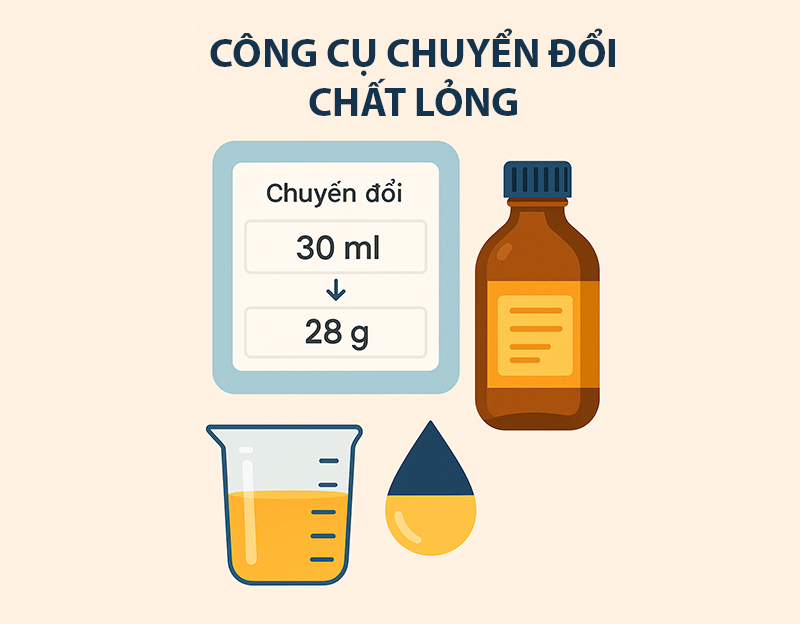 Công cụ chuyển đổi chất lỏng