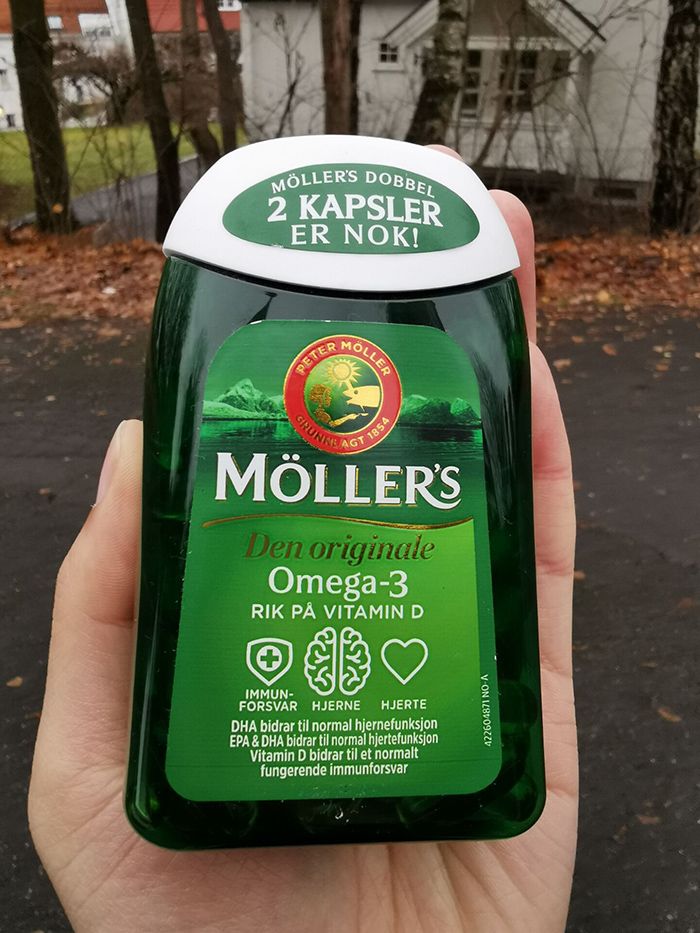 Viên nang dầu cá Möller’s Dobbel Omega-3