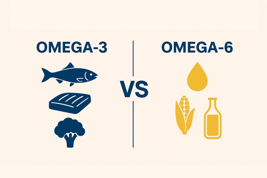 🧬 Omega-3 và Omega-6 là gì? Sự khác nhau & Cách cân bằng tốt nhất