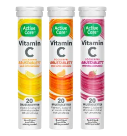 Active Care C-Vitamin 1000mg  | Viên sủi bổ sung Vitamin C 1000mg | Hộp 20 viên