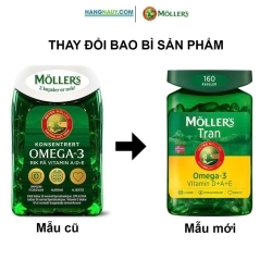 Dầu cá Moller’s Dobbel Omega-3