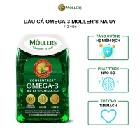 Dầu cá Moller’s Dobbel Omega-3 [112 Viên]Dầu cá Moller’s Dobbel Omega-3 [112 Viên]