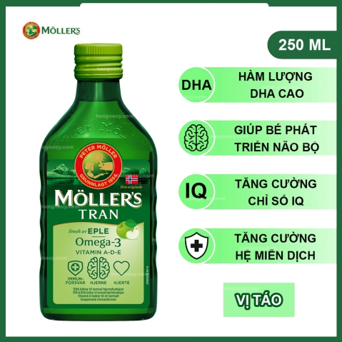 Dầu Cá Omega-3 Mollers Tran Eple 250ml