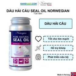 Dầu hải cẩu tinh khiết Norwegian Pure Natural Seal Oil Nauy - Hộp 120 viên
