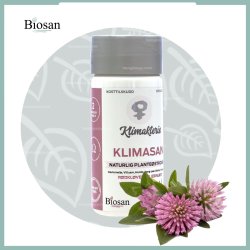 KLIMASAN Biosan | Viên uống tăng nội tiết tố nữ | Nội địa Na Uy | Hộp  60 Viên