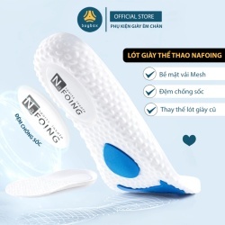 Lót giày nam nữ êm chân chất liệu vải mesh cấu trúc vòm nâng đỡ lòng bàn chân - buybox - BBPK359