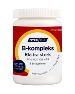 Nycoplus B-kompleks Ekstra sterk | Viên uống bổ sung Vitamin B Nycoplus | Hộp 200 viên