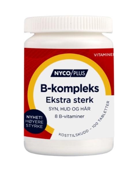 Nycoplus B-kompleks Ekstra sterk | Viên uống bổ sung Vitamin B Nycoplus | Hộp 200 viên