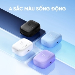Tai nghe bluetooth Semi In-Ear soundcore K20i | Siêu gọn nhẹ | Chống nước IPX5 | Tích hợp phiên dịch