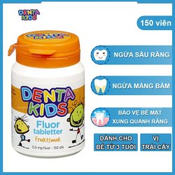 Viên ngậm bổ sung Flourid Denta Kids