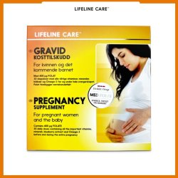 Viên Uống Bổ Sung Bà Bầu Gravid - Lifeline Care [ 5 Vỉ - 24 Viên / Vỉ ]