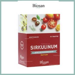 SIRKULINUM Biosan | Viên uống lưu thông máu FRUIT FLOW | Hộp 60 viên