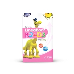 Vitamin K2 D3 LineaBon Plus 15ml Phát Triển Chiều Cao Cho Bé